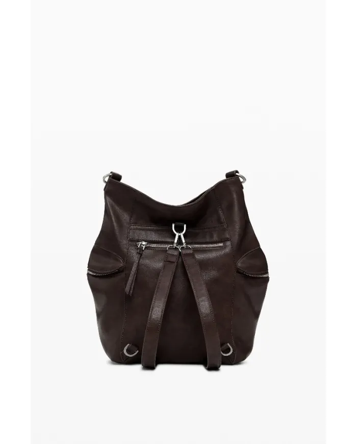 Desigual Borsa zaino Testa moro