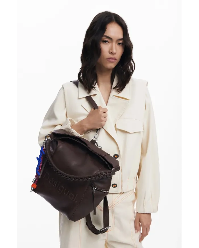 Desigual Borsa zaino Testa moro