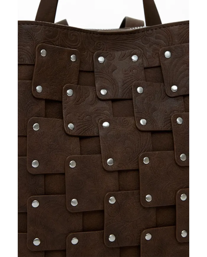 Desigual Zaino donna patch Testa moro