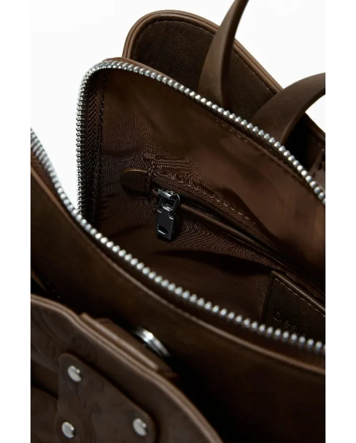 Desigual Zaino donna patch Testa moro