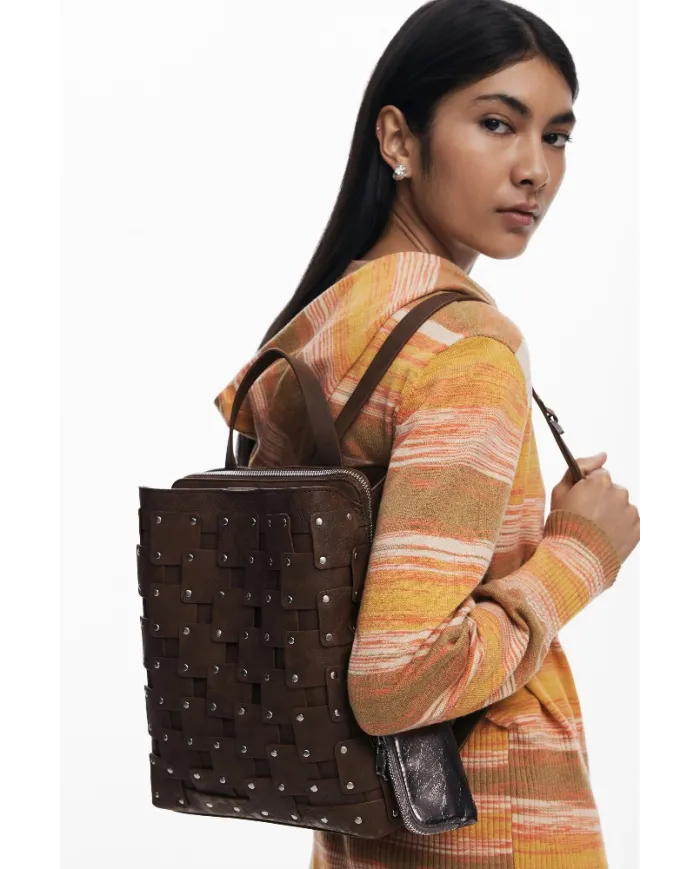 Desigual Zaino donna patch Testa moro