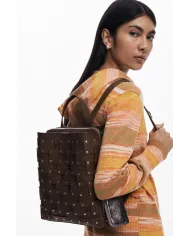 Desigual Zaino donna patch Testa moro