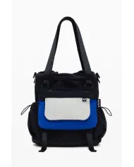 Desigual Borsa zaino nylon Nero/Multicolor