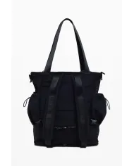 Desigual Borsa zaino nylon Nero/Multicolor