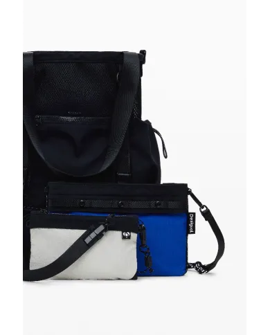 Desigual Borsa zaino nylon Nero/Multicolor