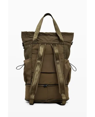 Desigual Borsa zaino nylon Beige