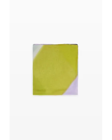 Desigual Foulard donna righe diagonali Multicolor