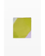 Desigual Foulard donna righe diagonali Multicolor