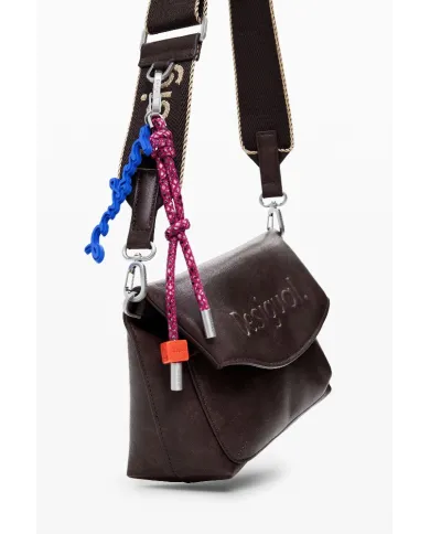 Desigual Borsa a tracolla logo Testa moro