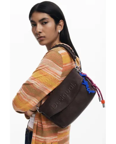 Desigual Borsa a tracolla logo Testa moro