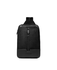 Piquadro Monospalla tessuto Marcel Nero