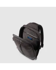 Piquadro Monospalla tessuto Marcel Testa moro