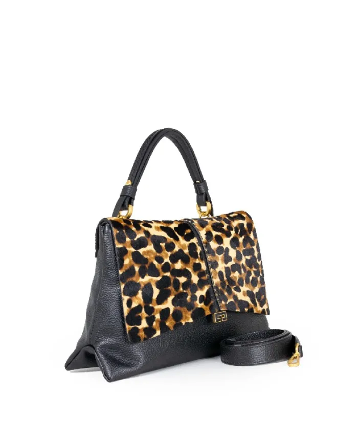 Loristella Borsa cavallino Kendall Maculato/Nero