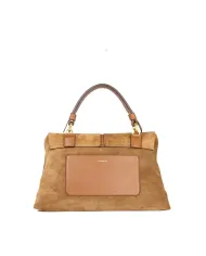 Loristella Borsa a mano pelle scamosciata Kendall Cuoio