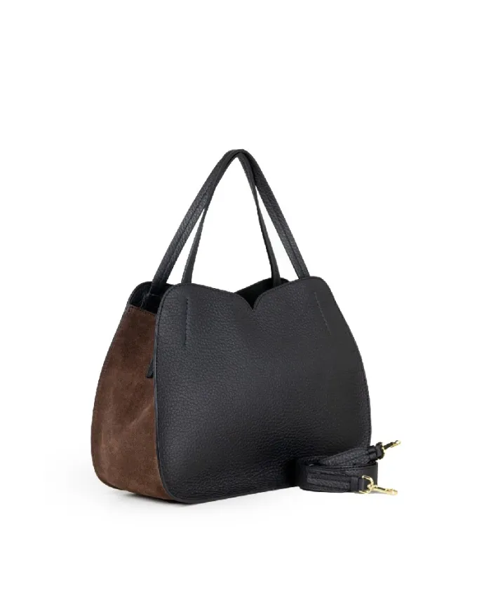 Loristella Borsa a mano grande Irma Testa moro