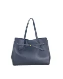 Loristella Borsa grande in pelle Greta Blu