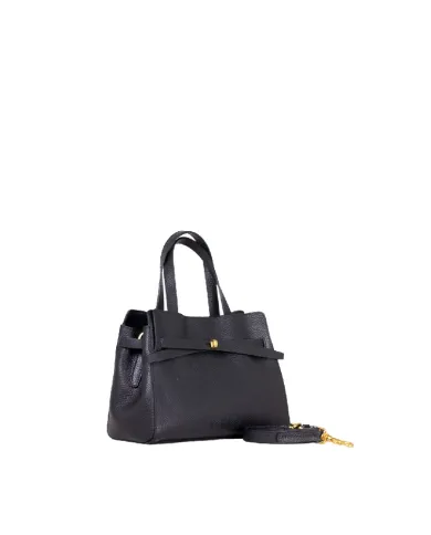 Loristella Borsa piccola pelle Greta Nero
