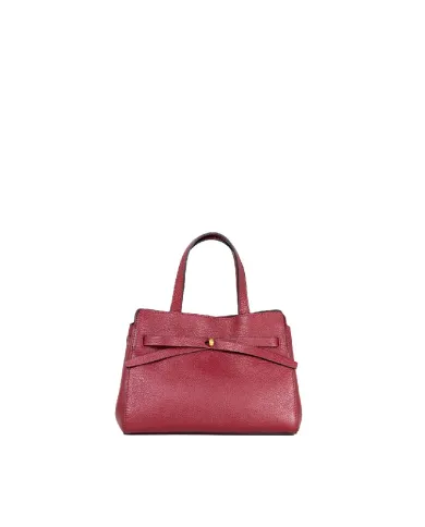 Loristella Borsa piccola pelle Greta Rosso