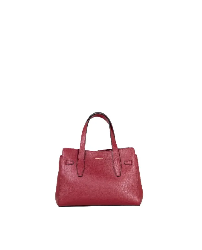 Loristella Borsa piccola pelle Greta Rosso