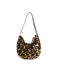 Loristella Borsa piccola cavallino Cloe Maculato/Nero