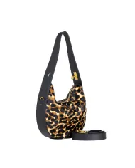 Loristella Borsa piccola cavallino Cloe Maculato/Nero