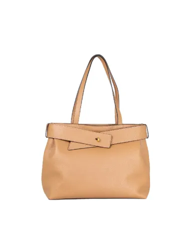 Loristella Borsa grande in pelle Giada Cuoio