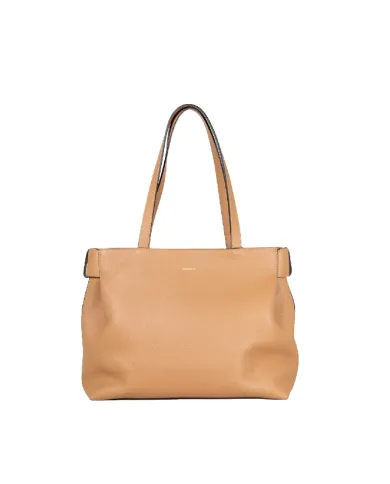 Loristella Borsa grande in pelle Giada Cuoio