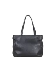 Loristella Borsa grande in pelle Giada Nero