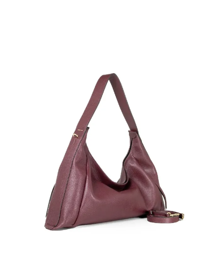 Loristella Borsa grande in pelle Mia Bordeaux