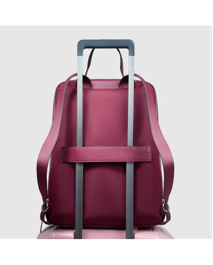 Piquadro Zaino donna porta pc 15,6" Lyra Bordeaux