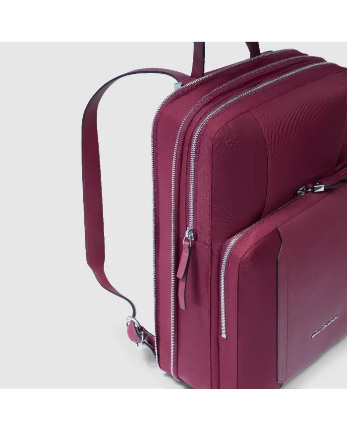 Piquadro Zaino donna porta pc 15,6" Lyra Bordeaux