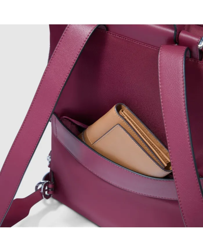Piquadro Zaino donna porta pc 15,6" Lyra Bordeaux