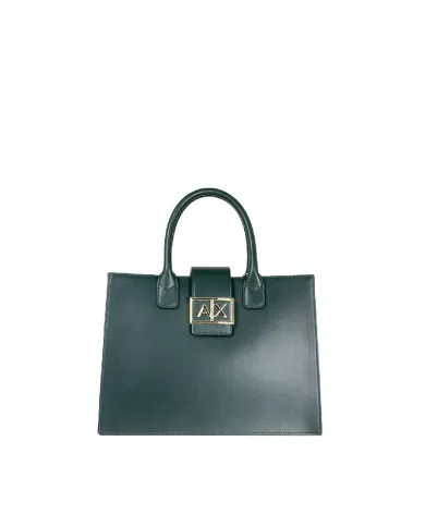 Armani Exchange Borsa a mano grande Verde