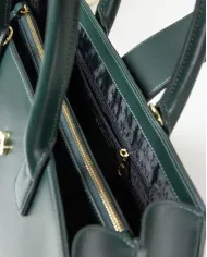 Armani Exchange Borsa a mano grande Verde