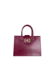 Armani Exchange Borsa a mano grande Bordeaux