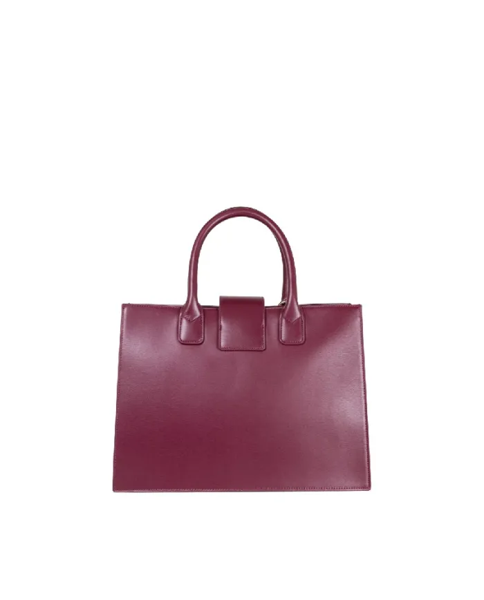 Armani Exchange Borsa a mano grande Bordeaux