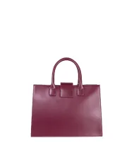 Armani Exchange Borsa a mano grande Bordeaux
