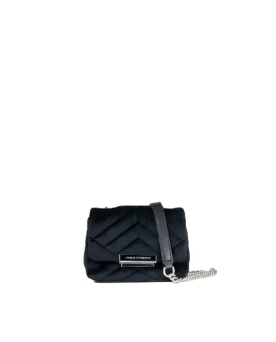Armani Exchange Borsa piccola velluto Nero