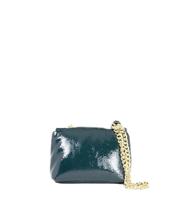 Armani Exchange Borsa piccola vernice Verde