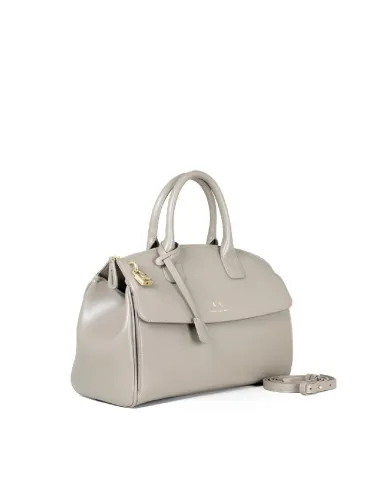 Armani Exchange Borsa a mano grande Grigio