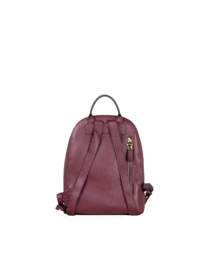 Nannini Zaino in pelle Helga-M Bordeaux