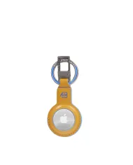 Piquadro portachiavi per airTag Blue Square Giallo