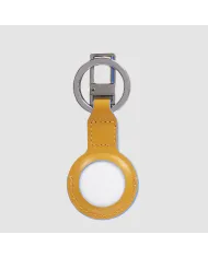 Piquadro portachiavi per airTag Blue Square Giallo