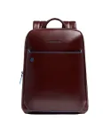 Piquadro Zaino in pelle porta pc Blue Square Mogano