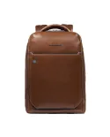 Piquadro Zaino porta pc 14" Blue square Marrone