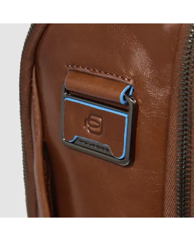 Piquadro Zaino porta pc 14" Blue square Marrone