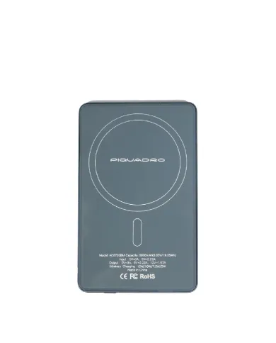 Piquadro Power bank MagSafe da 5000 mAh Grigio