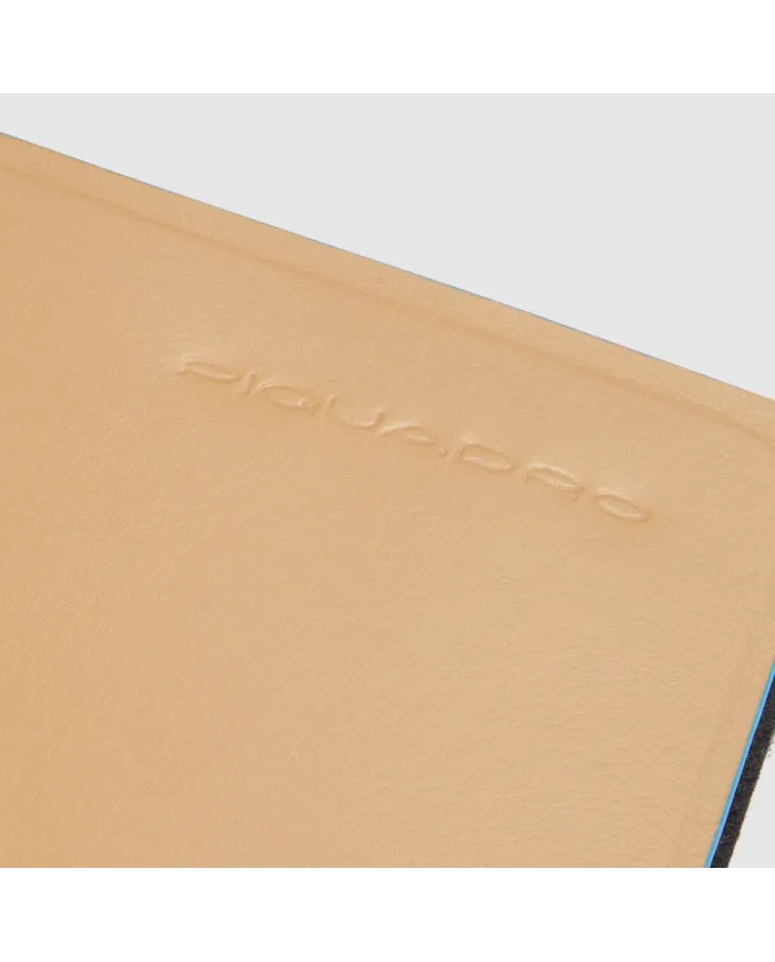 Piquadro Sottomano in pelle Atlas Cuoio