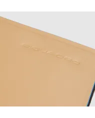 Piquadro Sottomano in pelle Atlas Cuoio