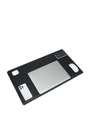 Piquadro Sottomano in pelle Atlas Nero